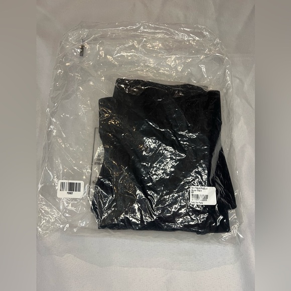 American Giant Ponte Slim Pant in “Super Black”, size 6P, NIB - Picture 11 of 12